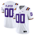 Custom LSU Tigers Jersey - White