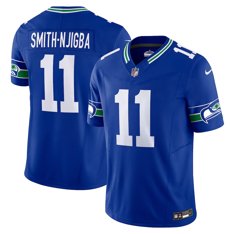 Jaxon Smith-Njigba Seattle Seahawks Jersey - Royal